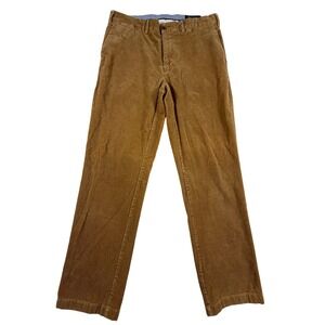 Polo Ralph Lauren Mens 36x34 Classic Fit Corduroy Pants Tan Brown Stretch Cotton